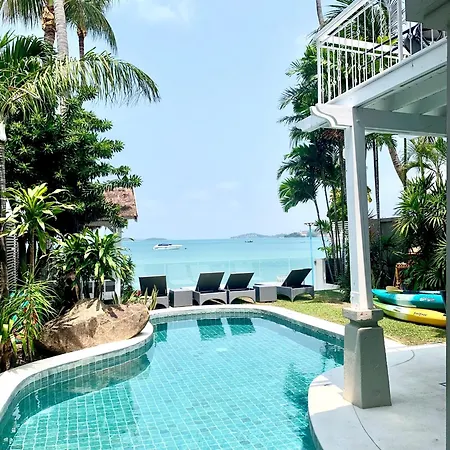 Beachfront Villa Charmant With Private Pool Koh Samui Exterior photo